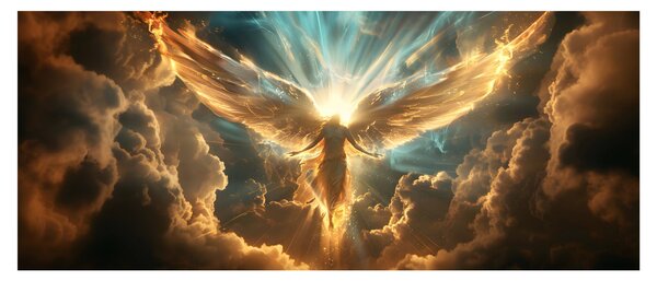 Tablou - Mitologie angelică (120x50 cm)