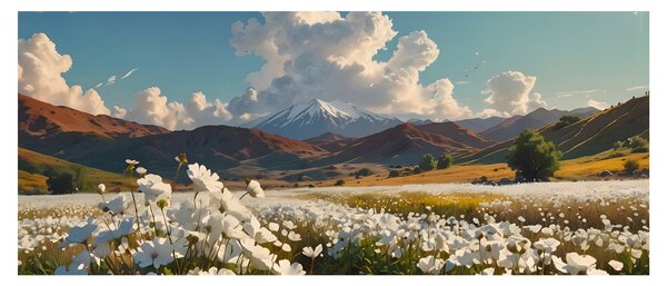 Tablou - Peisaj liniștit (120x50 cm)