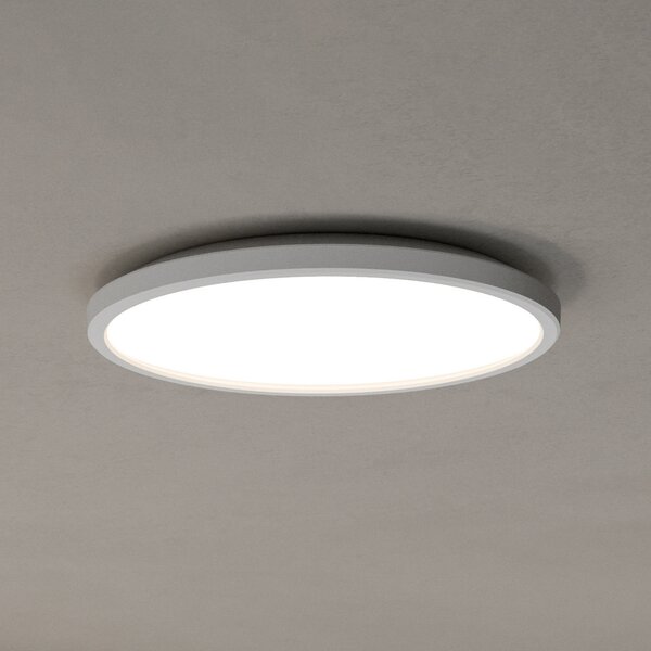 EGLO connect plafonieră LED Rovito-Z, alb, Ø 30 cm, reglabil, Alb, Camera de zi / sufragerie, Plastic, Perete rotund