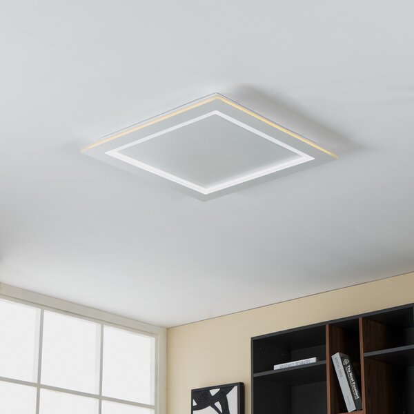 EGLO connect plafonieră LED Padrogiano-Z 1 bec, 60 x cm, reglabil, Alb, Camera de zi / sufragerie, Metal, Modern