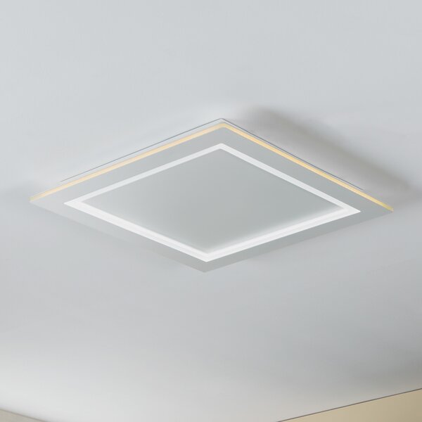 EGLO connect plafonieră LED Padrogiano-Z 1 bec, 60 x cm, reglabil, Alb, Camera de zi / sufragerie, Metal, Modern
