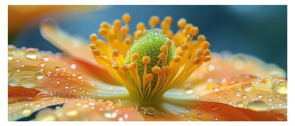 Tablou - Detaliu de floare (120x50 cm)