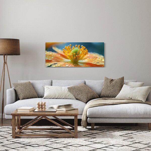 Tablou - Detaliu de floare (120x50 cm)