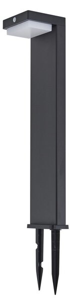 Lămpi de exterior Lindby, Eleazar, reglabil, Negru, Balcon, Aluminiu, Modern