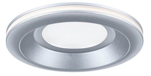 Lampă LED încastrabilă Sormus Ø 10 cm IP65 crom mat 3x