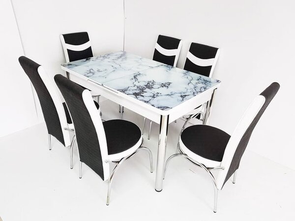 Set masa si scaune bucatarie 637