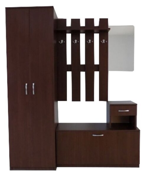 Cuier Lunex 156 cu oglinda, wenge