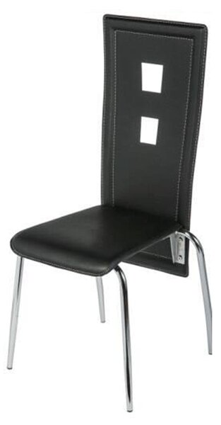 Scaun dining, Lunex DC 362, Negru