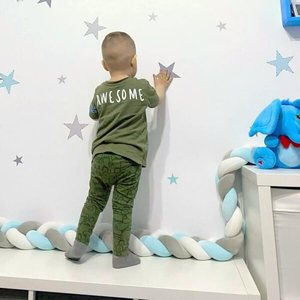 INSPIO-Autocolant textil - Stickere pentru perete - Stele