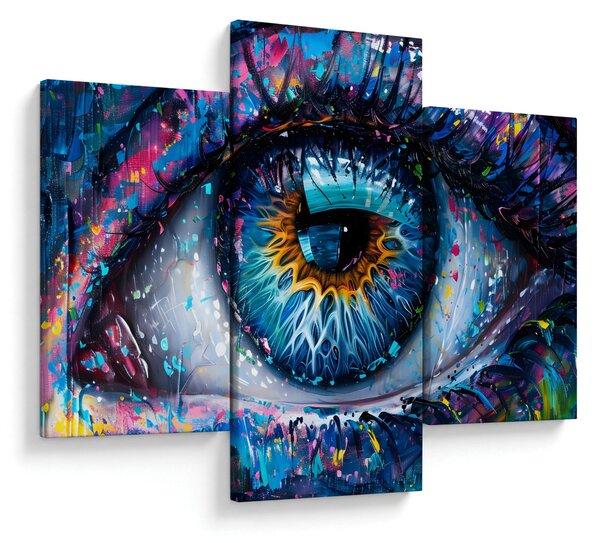 Tablou - Pictura ochilor (90x60 cm)