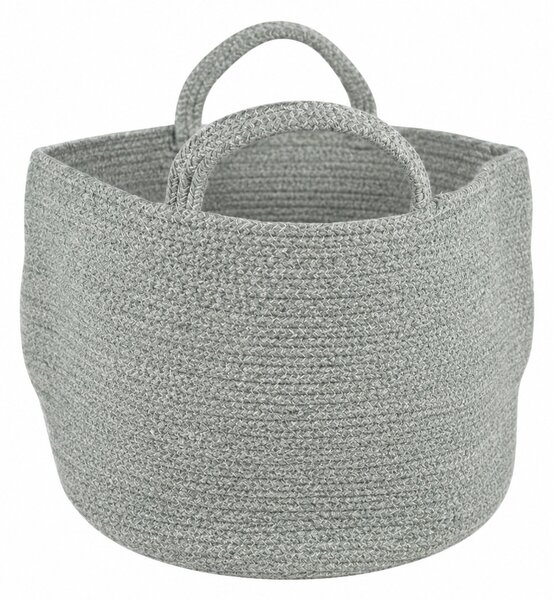 Cos de depozitare cu manere COTTON HAVEN 35x35 cm - mai multe culori Culoare: Růžovohnědá