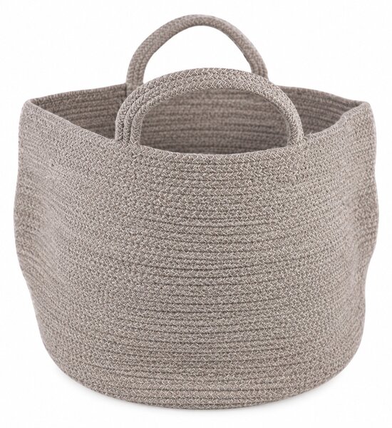 Cos de depozitare cu manere COTTON HAVEN 35x35 cm - mai multe culori Culoare: Růžovohnědá