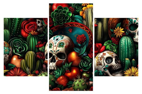 Tablou - Concept mexican (90x60 cm)