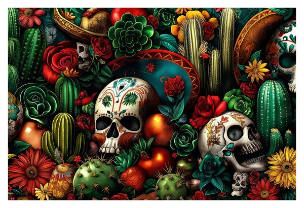 Tablou - Concept mexican (90x60 cm)