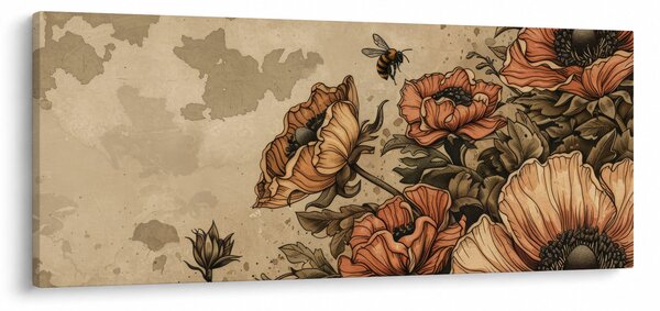 Tablou - Pajiștea albinelor II. (120x50 cm)