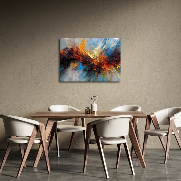 Tablou - Textura culorii (70x50 cm)