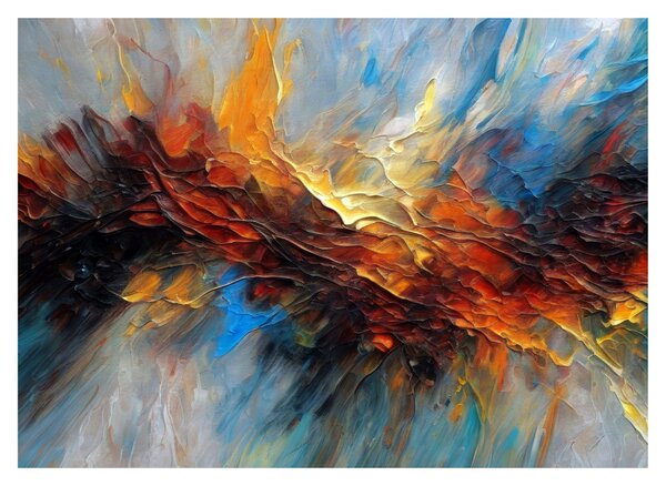 Tablou - Textura culorii (70x50 cm)