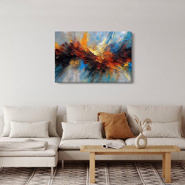 Tablou - Textura culorii (90x60 cm)