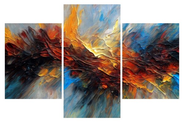 Tablou - Textura culorii (90x60 cm)