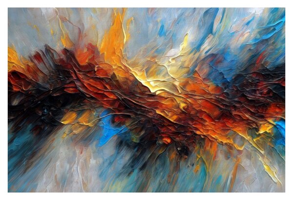 Tablou - Textura culorii (90x60 cm)