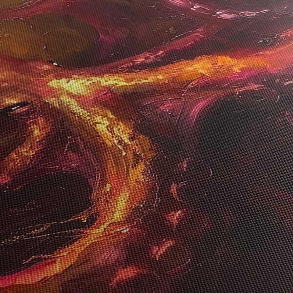 Tablou - Octopus, pictură în ulei (70x50 cm)