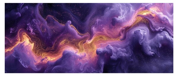 Tablou - Nebuloasa purpurie (120x50 cm)