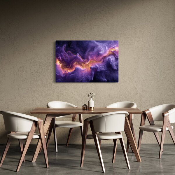Tablou - Nebuloasa purpurie (90x60 cm)