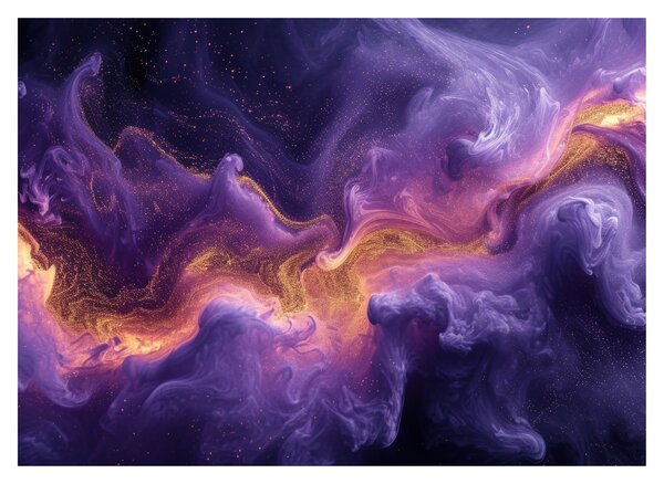 Tablou - Nebuloasa purpurie (70x50 cm)