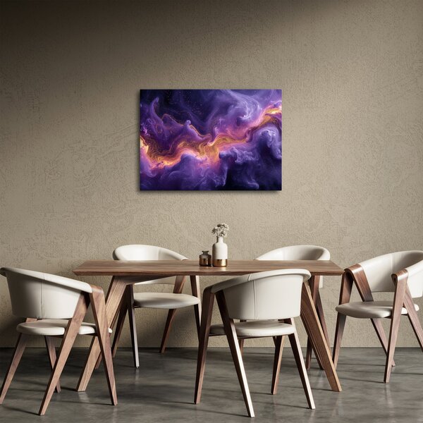 Tablou - Nebuloasa purpurie (70x50 cm)