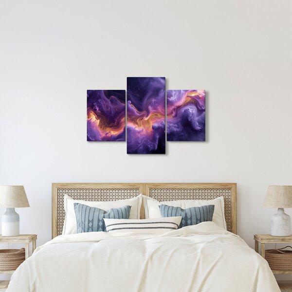 Tablou - Nebuloasa purpurie (90x60 cm)