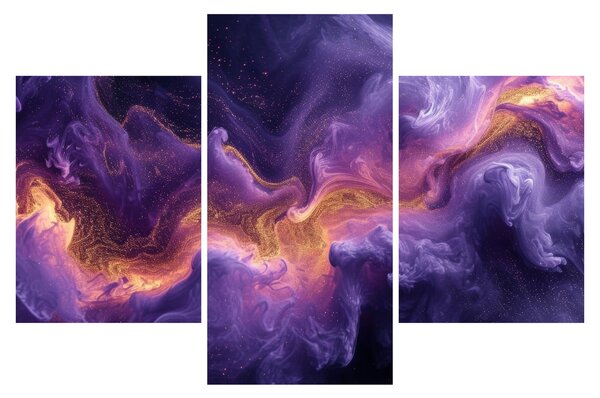 Tablou - Nebuloasa purpurie (90x60 cm)