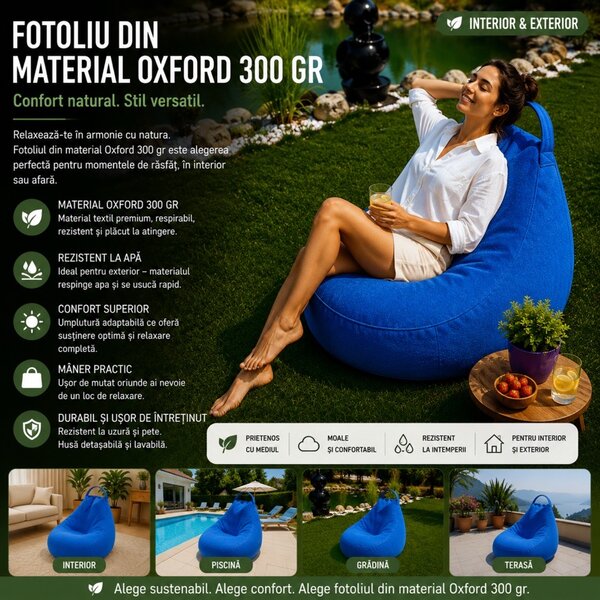 Fotoliu Bean Bag Interior-Exterior (4)