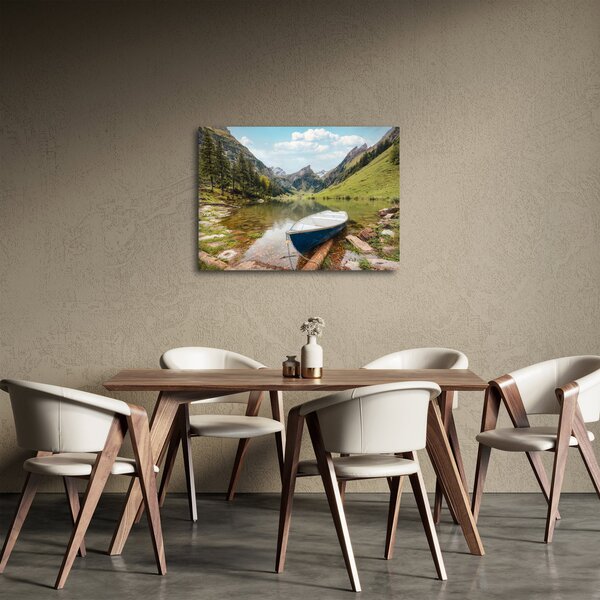 Tablou - Seealpsee, lac din Elveția (70x50 cm)