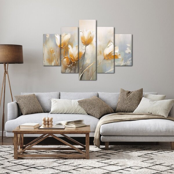 Tablou - Pictura de lalele (150x105 cm)