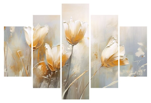 Tablou - Pictura de lalele (150x105 cm)