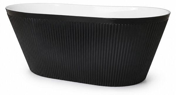 Cada baie freestanding Florenta neagra