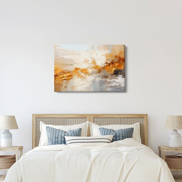 Tablou - Textura aurie (90x60 cm)