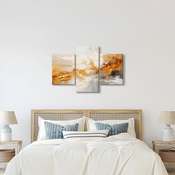 Tablou - Textura aurie (90x60 cm)