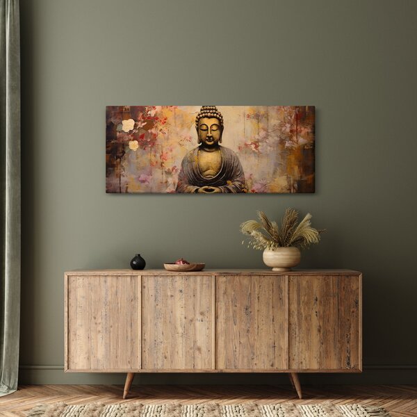 Tablou - Buddha, pictură (120x50 cm)