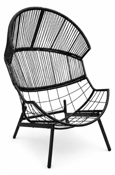 Scaun de gradina AURELO, neagra
