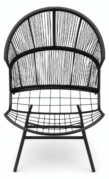 Scaun de gradina AURELO, neagra