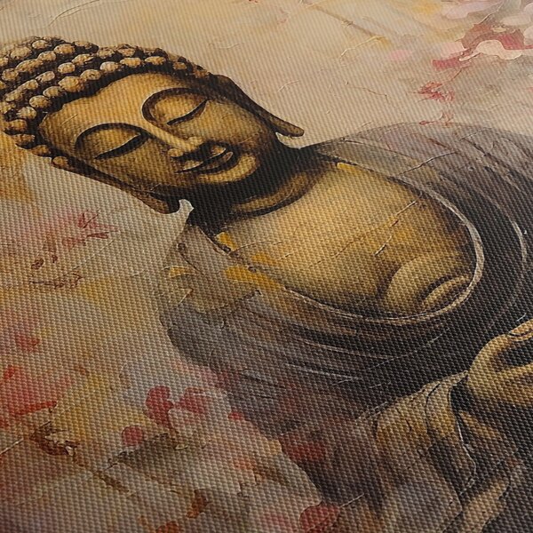Tablou - Buddha, pictură (90x60 cm)
