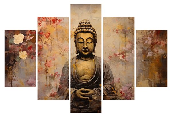 Tablou - Buddha, pictură (150x105 cm)