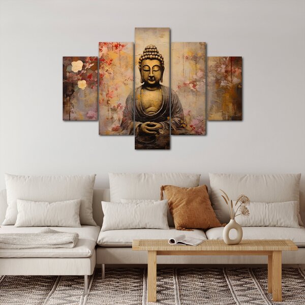Tablou - Buddha, pictură (150x105 cm)