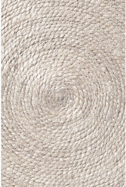 Covor în culoare naturală deschisă reversibil/țesut manual rotund din iută ø 150 cm Lina – Hanse Home