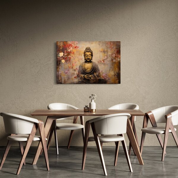 Tablou - Buddha, pictură (90x60 cm)