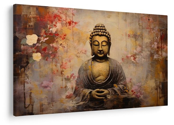 Tablou - Buddha, pictură (90x60 cm)