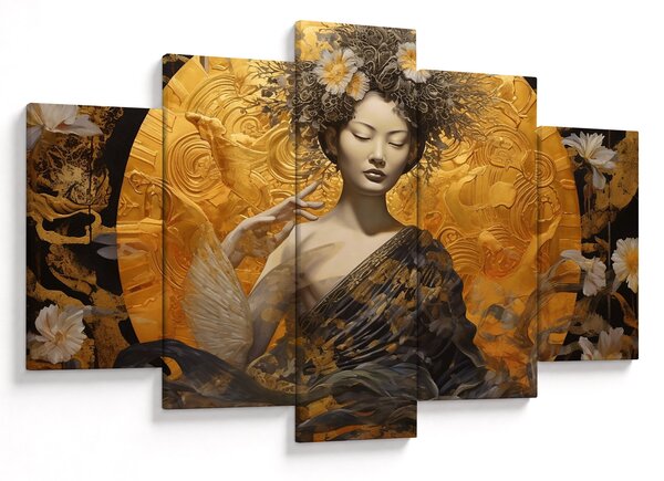 Tablou - Doamnă japoneză (150x105 cm)