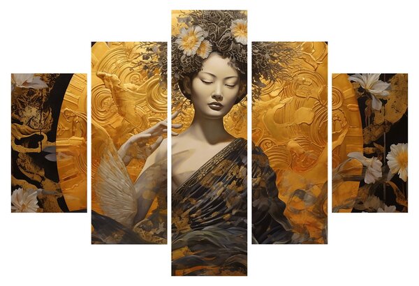 Tablou - Doamnă japoneză (150x105 cm)