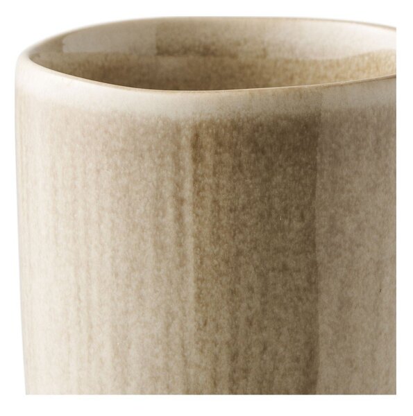 Cești bej 4 buc. din gresie ceramică 360 ml Viola – House Nordic